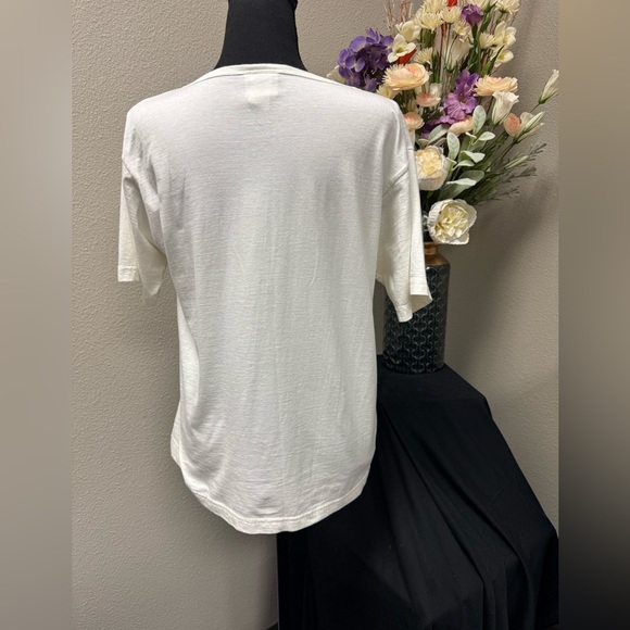 Circus Circus White Red Hat Design Graphic Tee Size Medium - Picture 4 of 8